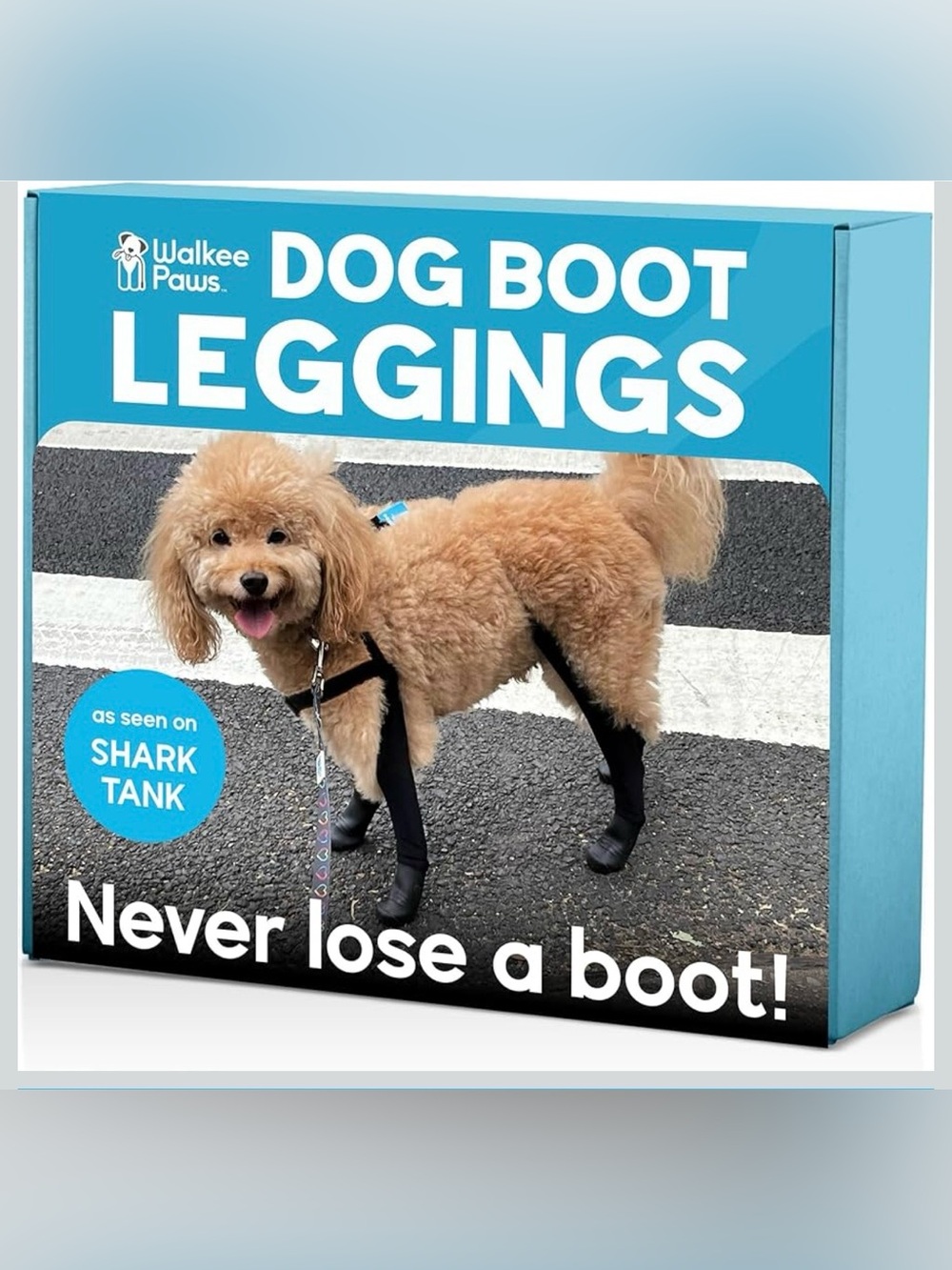 WALKEE PAWS Dogboot Leggings -Black Sz S